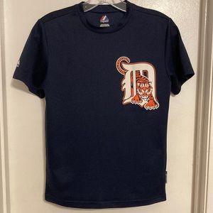 🔵🔵 Majestic Detroit Tigers Youth T-shirt (size M) #1 Roman